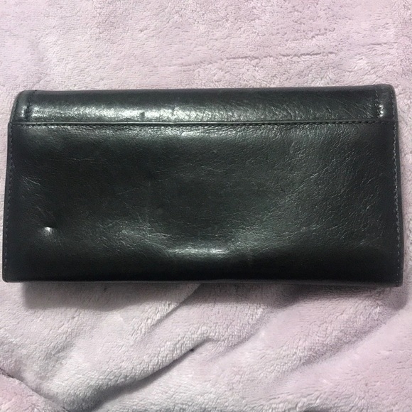 Large black Coach wallet - Picture 2 of 4